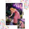 Sleeping Beauty Princess Aurora Forest Fairies Diamond Paint Mosaic Art Painting Kit Handmade DIY Home Decor