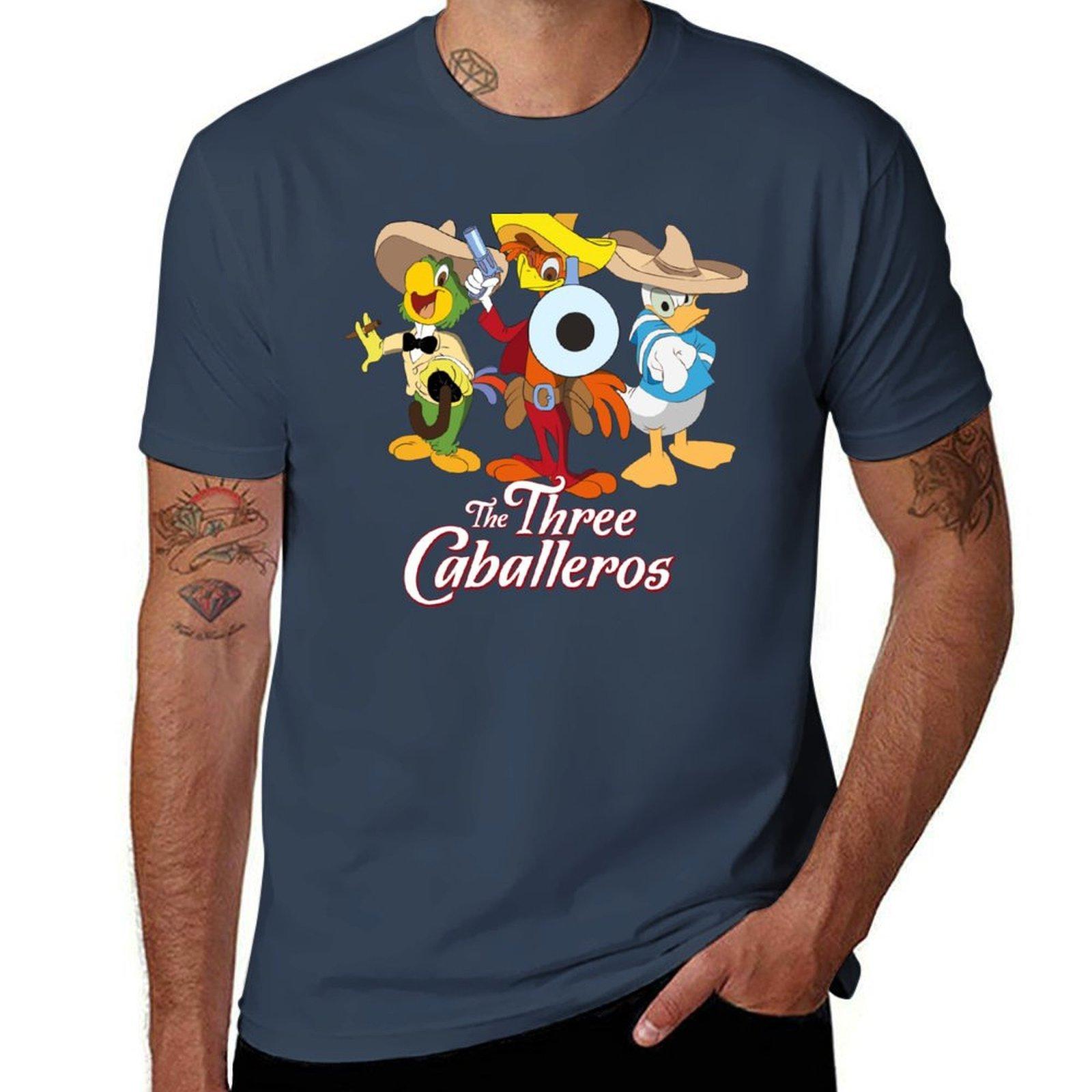 The caballeros three amigos TShirt Trendy Casual Short Sleeve Shirt S