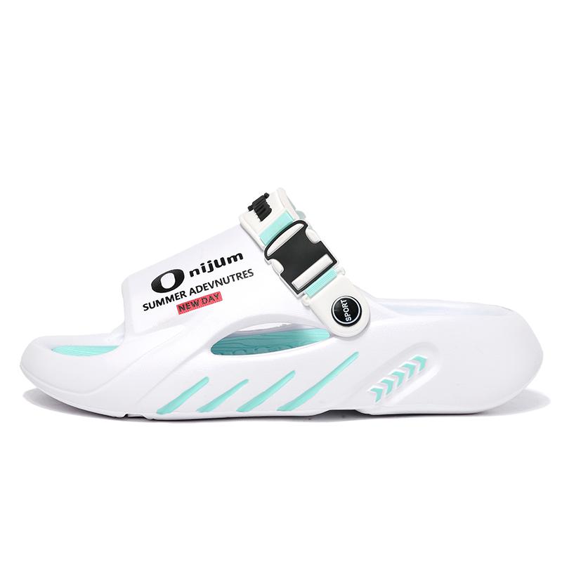 New Men's Slippers Outdoor Sandals Beach Comfortable Soft Slides Indoor Slippers Casual Shoes Men Outdoor Sandals Big Size 46 47