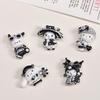 20/100PCS Cartoon DIY Resin Accessories Accessories Black and White Cream Gel Hair Clip Phone Case Shoe Buckle Pendant