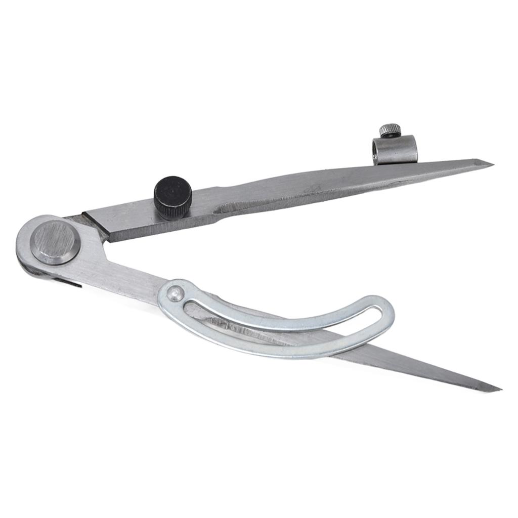 Wing Divider Gauge Carbon Steel Angle Lockable Scribing Tool for Woodworking