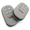Key Fob Case Shell Cover For Remote 7+2 Button Designs Anti Shock Silicone Cover Non Slip Surfaces Universal Vehicle Fit