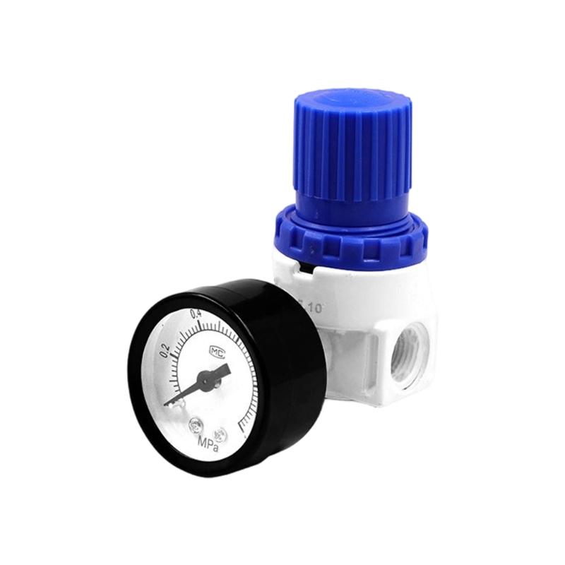 

High Pressures Resistant Gas Regulator Pneumatics Air Compressor For Safety In Industrial Environment синій
