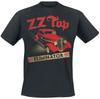ZZ Top Band Eliminator Hot Rod Print T-Shirt 100% Baumwolle Lässiges Neutrales T-Shirt Southern Rock Streetwear für Unisex Damen
