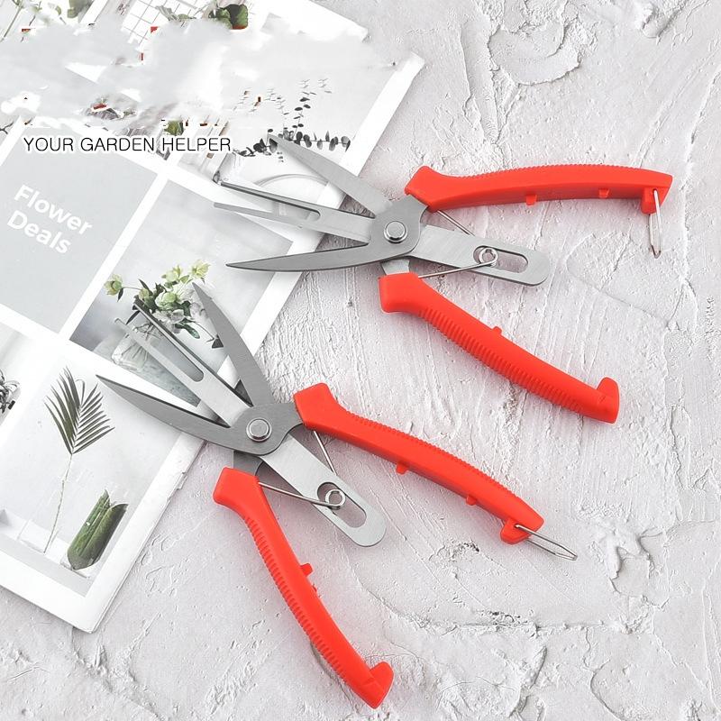 Garden Pruning Shears Potted Branches Scissors Fruit Picking Small Scissors Household Hand Tools Orchard Farm Gardening Tools