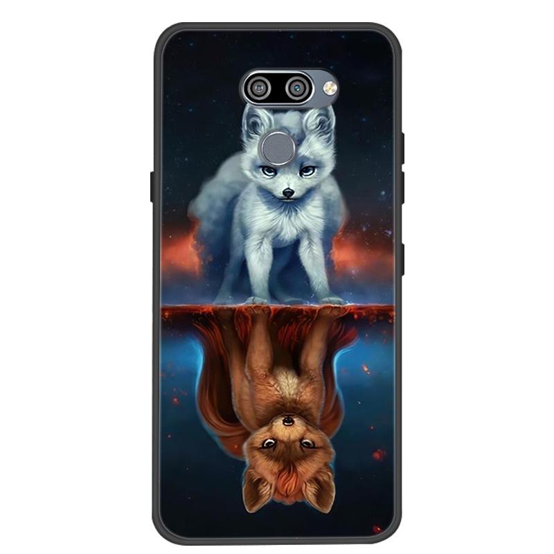 Hülle Für LG Q60 K50 Hülle Q 60 Coole Silikon Schutzhülle für LG Q60 / K50 / LGK50 K 50 LGQ60 Bumper Fundas Coque Schale