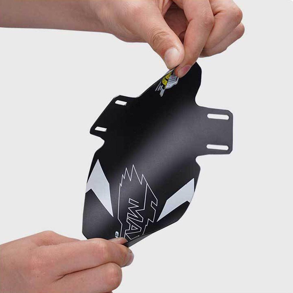 Front/Rear Bicycle Mudguard PP Saddle Mud Guard Wings Durable Bike Fender Outdoor Sports