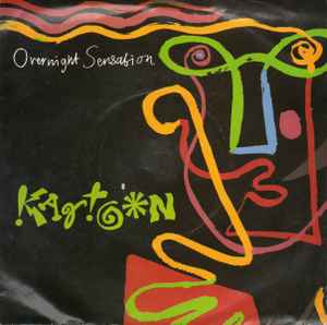 

7inch Record KARTOON (2) - Overnight Sensation BRO190 BRONZE 1985 UK Rock Used