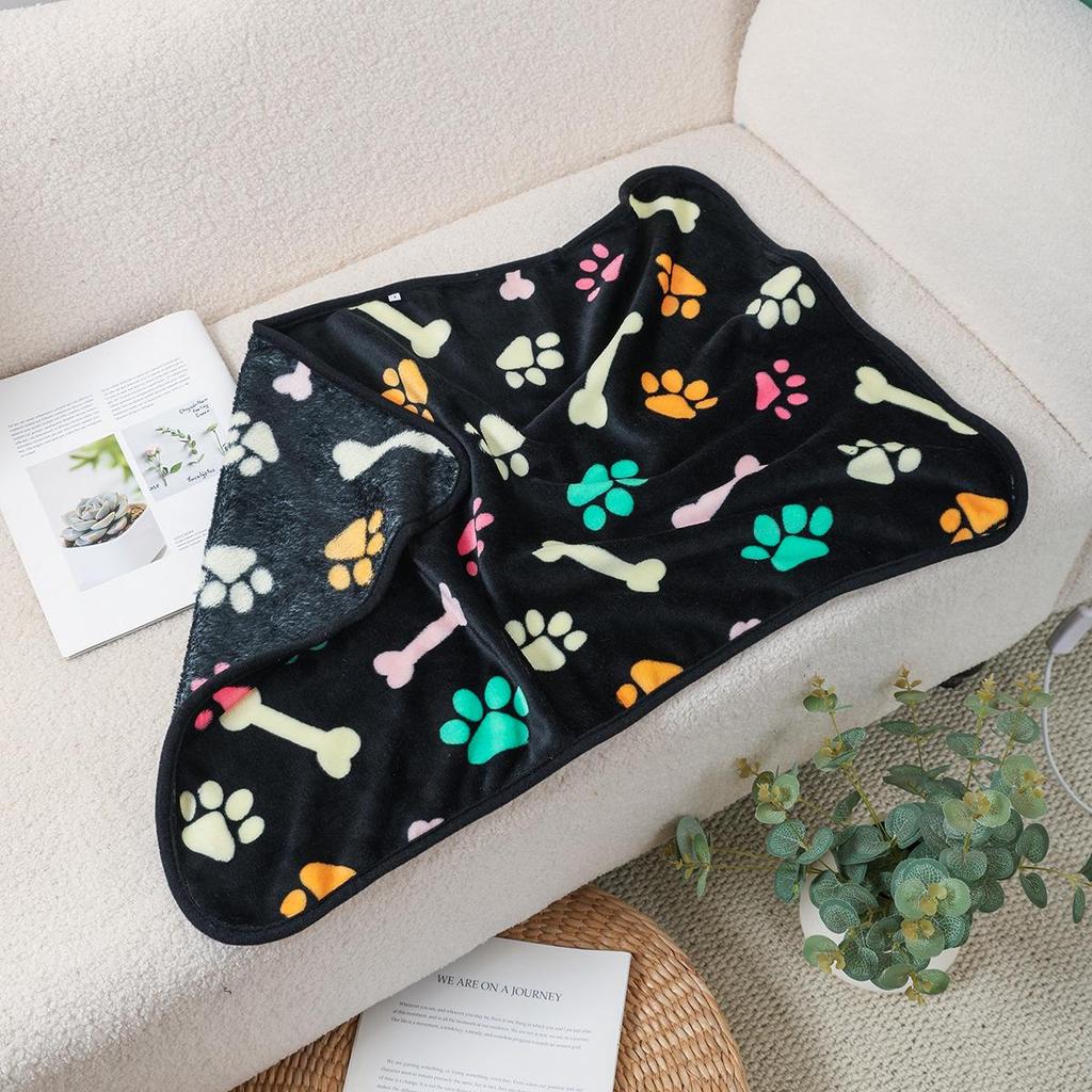 Pet Mats & Blankets: Thick Coral Fleece for Dogs & Cats