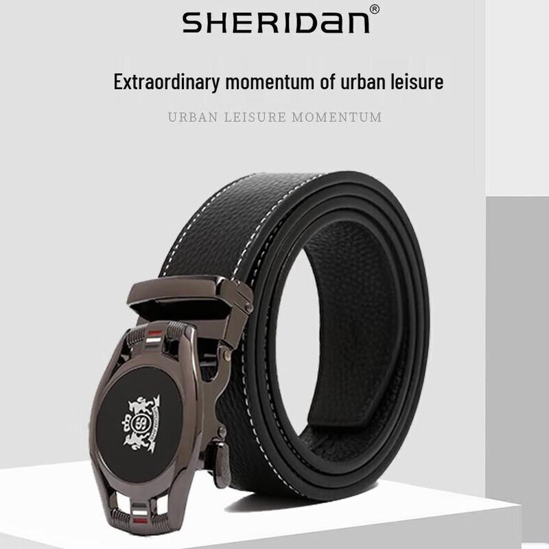 

Мужской кожаный ремень Sheraton с автоматической пряжкой 130cm