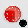 NH35 29mm No Logo Watch Dial Fit NH35A NH36 NH38 Movement Blue Green Luminous Rose Gold /Gold /Silver Nail Explorer Model Dial
