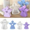 Love Angel Shape Silicone Mold DIY Candle Mold Making Plaster Orname Mould For Tabletop Casting Decoration Home Handicraft Gift