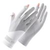 New Sun Protection Gloves for Women Thin UV Proof and Non slip Breathable Ice Silk Cool Driving Tram Ride