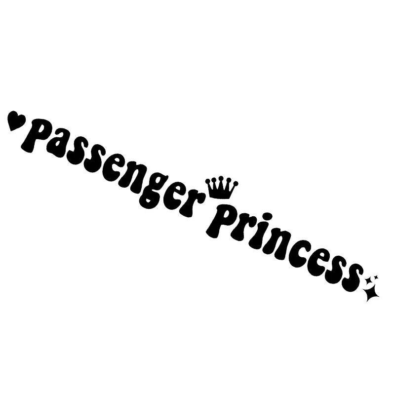 15*2.3CM Passenger Princess Car Stickers Funny Creative Stickers for Car Rearview Mirrors