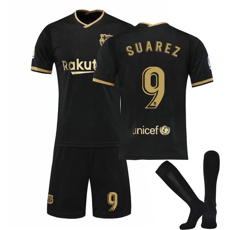 Barcelona jersey - home and away number Messi game jersey, children's sports football jersey suit men's
