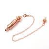 Energy Isis Pendulum Pointed Meditation Cone Metal Pendulum Witch Spiritual Pendulos  Women