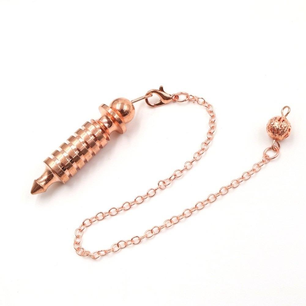 Energy Isis Pendulum Pointed Meditation Cone Metal Pendulum Witch Spiritual Pendulos Women