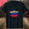 Venezuela En El Corazon Venezuelan Pride Graphic T Shirts Unisex Unisex UNISEX Cotton T Shirts Fashion Ropa Hombre