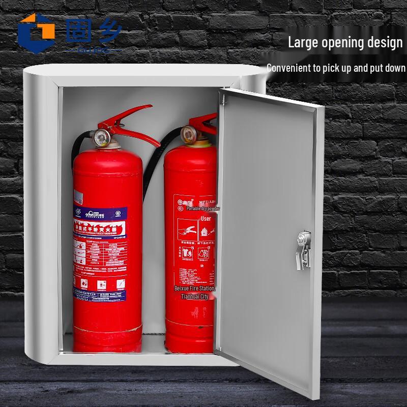 Stainless Steel Arc Fire Extinguisher Cabinet