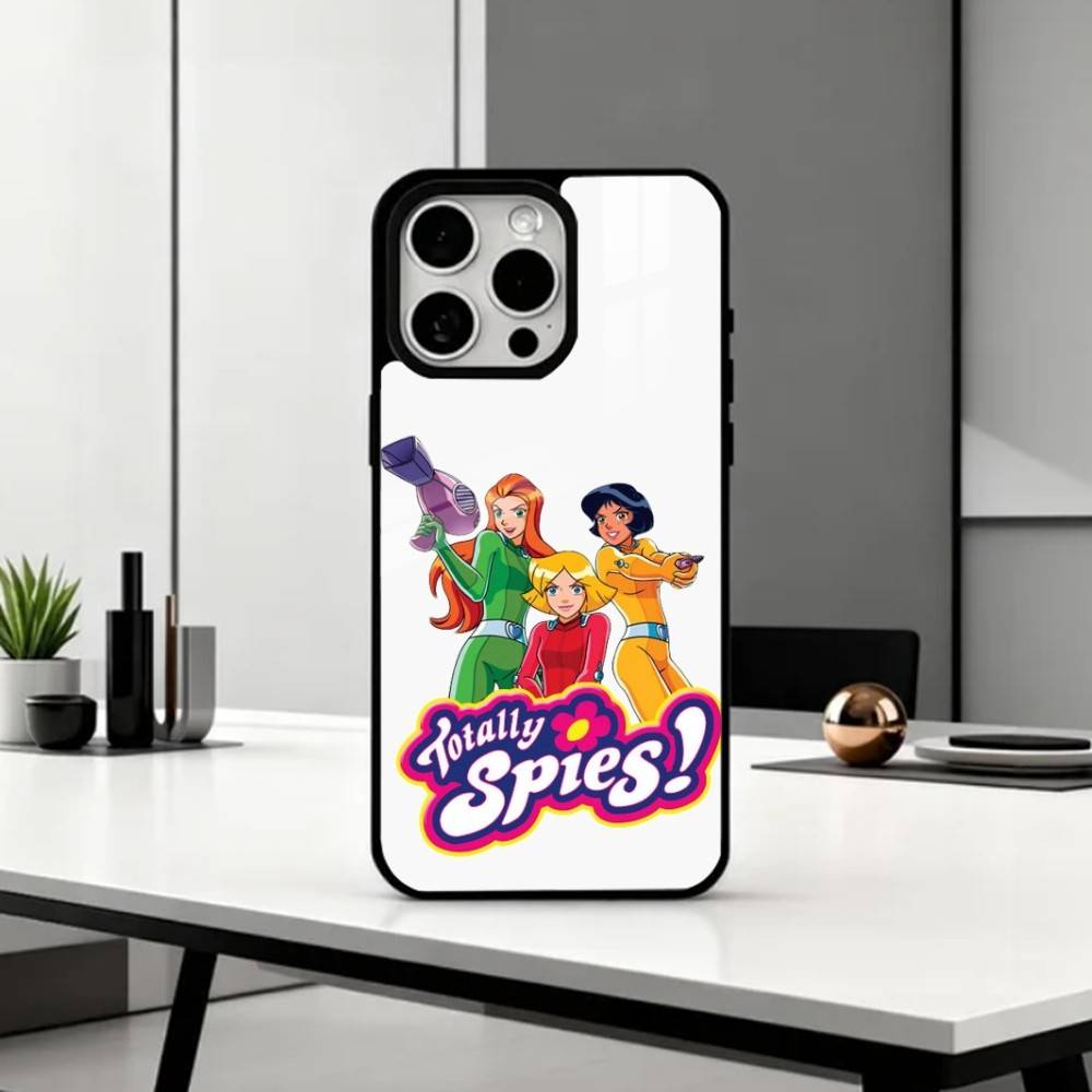 

1PC Stylish T-Totally S-Spies Phone Case For iPhone17,16,15,14,13,12,11 Plus,Pro Max Magnetic For Magsafe Wireless Charging iPhone16