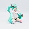 Anime 11cm Cute Girl Figure Cat Ear Long Sleeve Shirt Kneeling Animation Model Toy Gift PVC Collection Decorative Ornaments