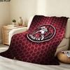 Sparta Rotterdam Print Flannel Blanket, High quality Comfortable for All Seasons, Home Decor, Warmth and Comfort, Perfect for Christmas Gifts