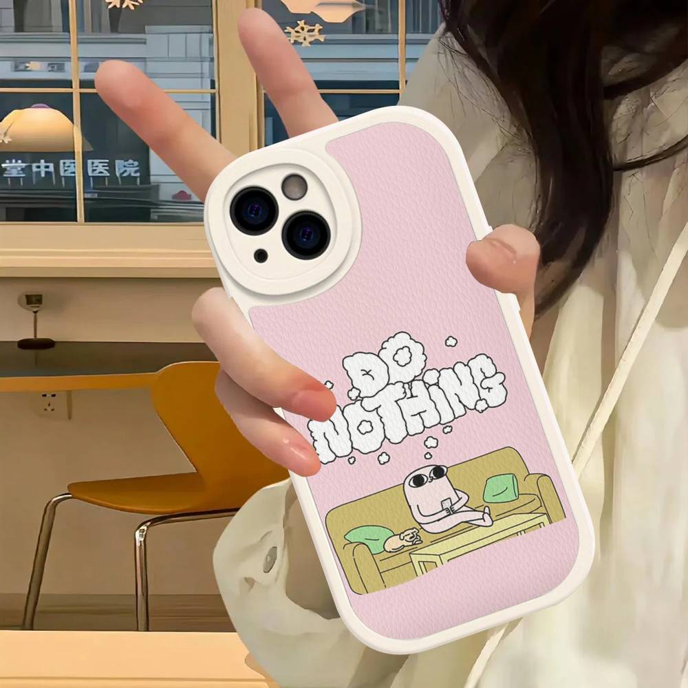 Ketnipz Cartoon Leather Phone Case For IPhone 15 14 13 Pro Max 12 11 16 Plus Phone Cover