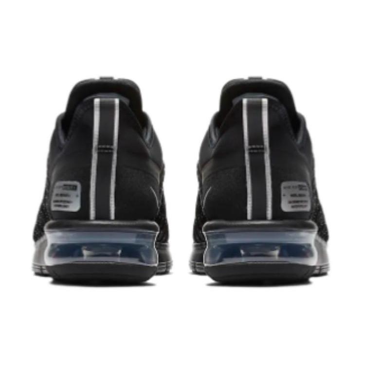 New Nike Air Max Sequent Durable Breathable Low Top Running Shoes Women's Black AV5356-004