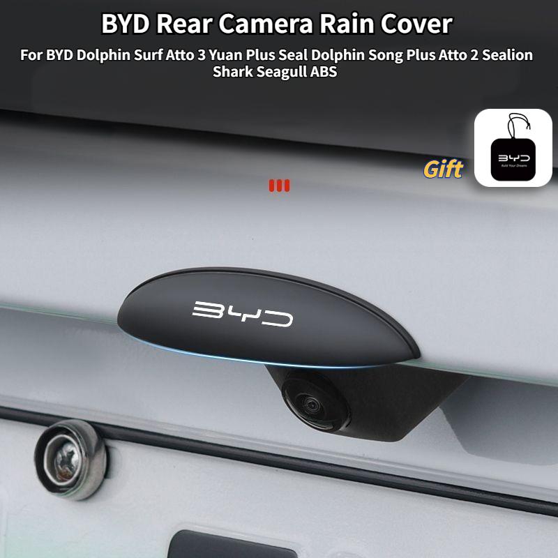 BYD Rear Camera Rain Cover for BYD Dolphin Surf Atto 3 Yuan Plus Seal Dolphin Song GPlus Atto 2 Sealion Shark Seagull ABS