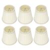 6PCS Modern Fabric Lampshade Light Cover Decoration for Home Chandelier Wall Pendant Lamp