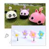 Funny Sun Flower Helmet Decor Motorcycle Bike Helmets Driving Styling Cute Shaking Small Flower Decoration Accessories