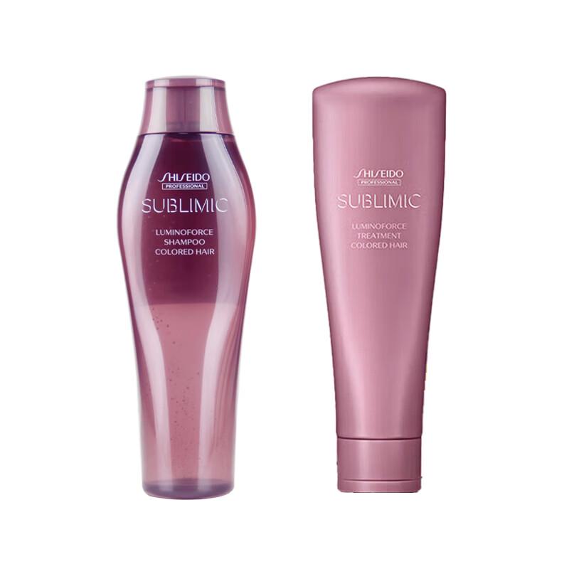 Shiseido Professional Luminoforce Brightening & Color Protection Shampoo & Conditioner Set