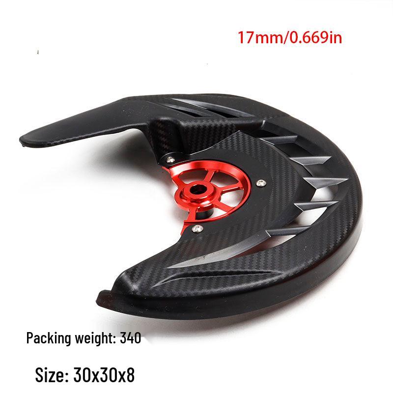 Front Brake Disc Protector for Honda CRF Off-road Motorcycle, Fits 15/17/20mm Hole Diameter