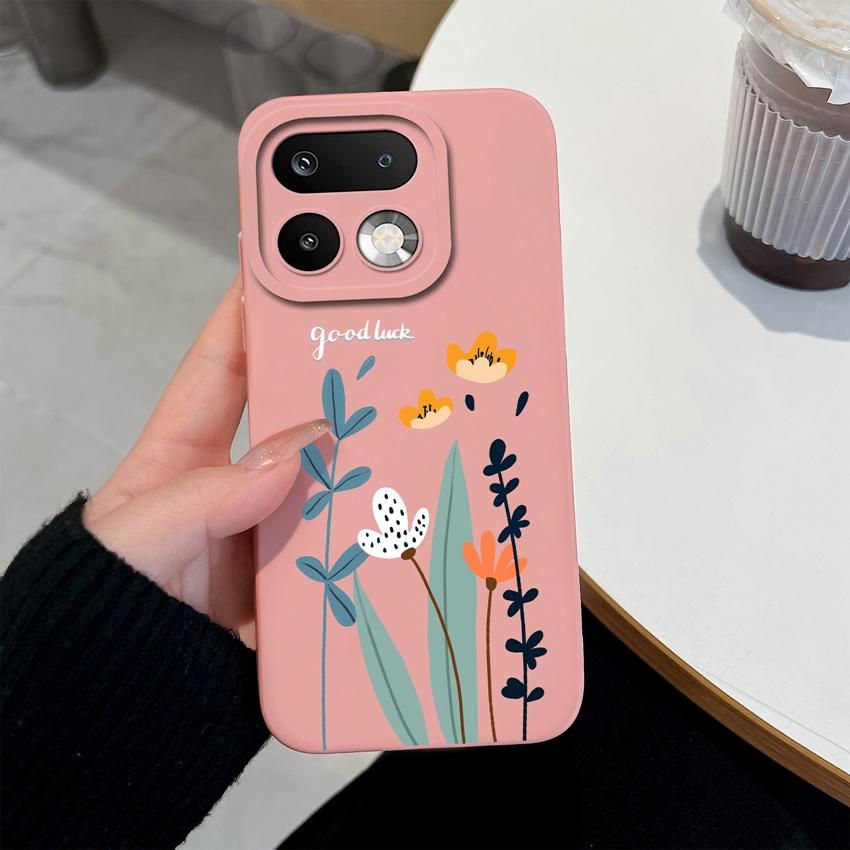 For Realme 16 15 14 Pro Plus C85 Pro P3 Lite Oppo Reno15 Pro A95 A94 A93 A92 A91 A78 A96 A83 Phone Covers Pretty Flowers Shockproof High Quality Cases