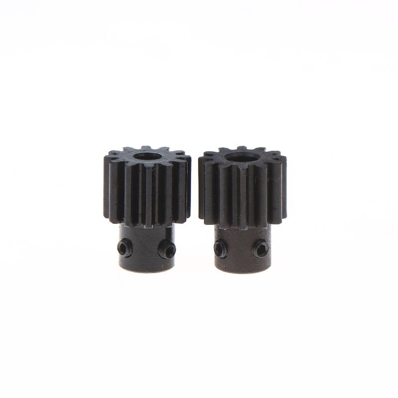 2Pcs 1M 12T 4/5Mm Hole Motor Reduction Gear Carbon Steel Machine Accessories Science Technology Diy
