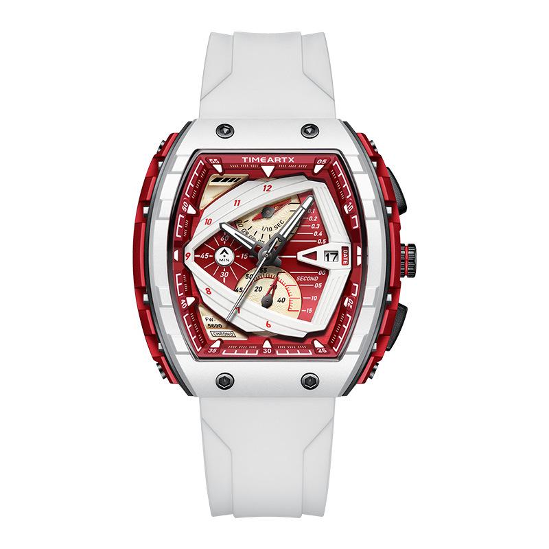TIMEARTX Herren Outdoor Sport Leuchtende Wasserdichte Quarz Uhr