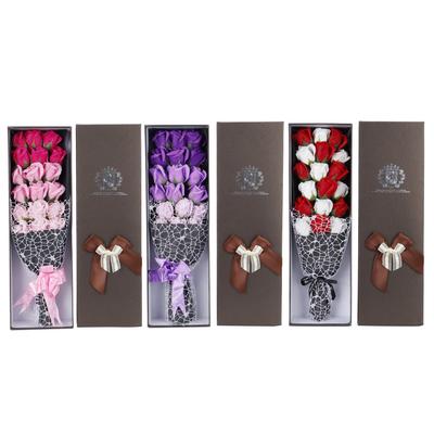 Künstliche Seife Blumen Bouquet Geschenk Box Simulation Valentinstag Geburtstag Geschenk