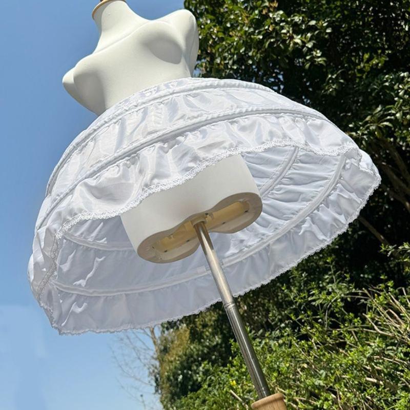 High Quality Polyester Layered Underskirt Elastic Band Petticoat For Princess Costumes And Dance Outfits