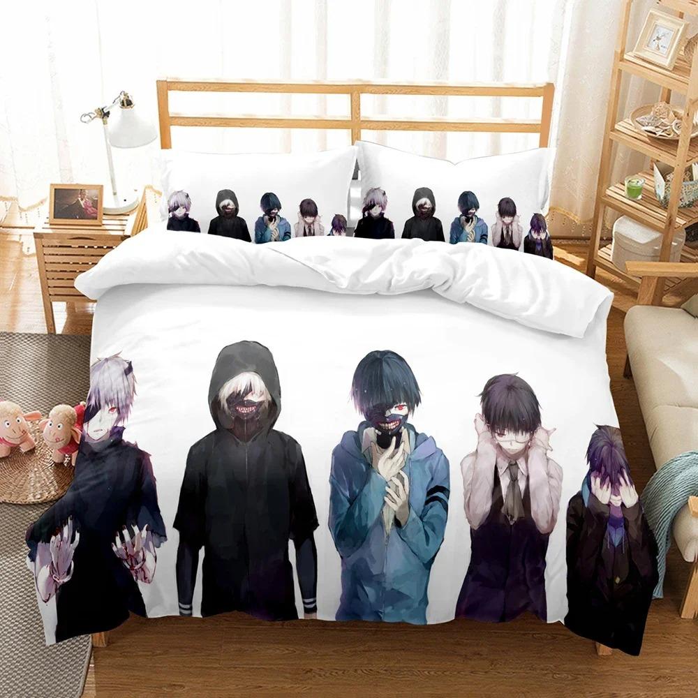 Fashion 3DTokyo Food speciesBedding Sets Duvet Cover Set With Pillowcase Twin Full Queen King Bedclothes Bed Linen Customizable