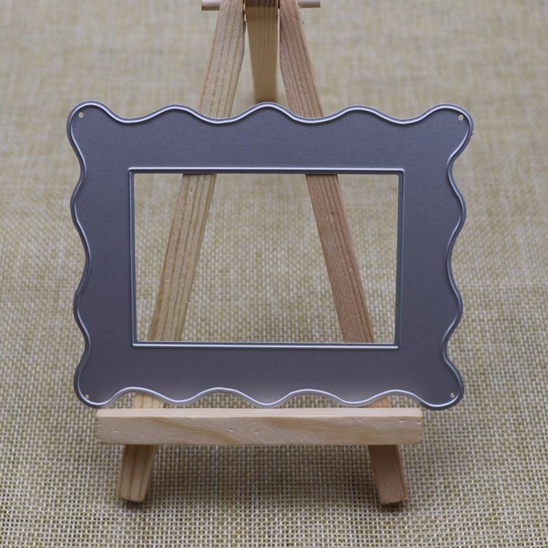 Spitze Rechteckigen Rahmen Metall Schneiden Stirbt Sammelalbum Handwerk Prägung Fotoalbum Gestanzte