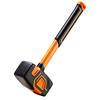 Multifunctional Tile Hammer Soft Rubber Head Soft Percussion Hammer  For Construction Workers