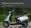 Wuyang Honda Spacy125 Front & Rear Exhaust Crash Bars Anti-Fall Bumpers Footrests Parts