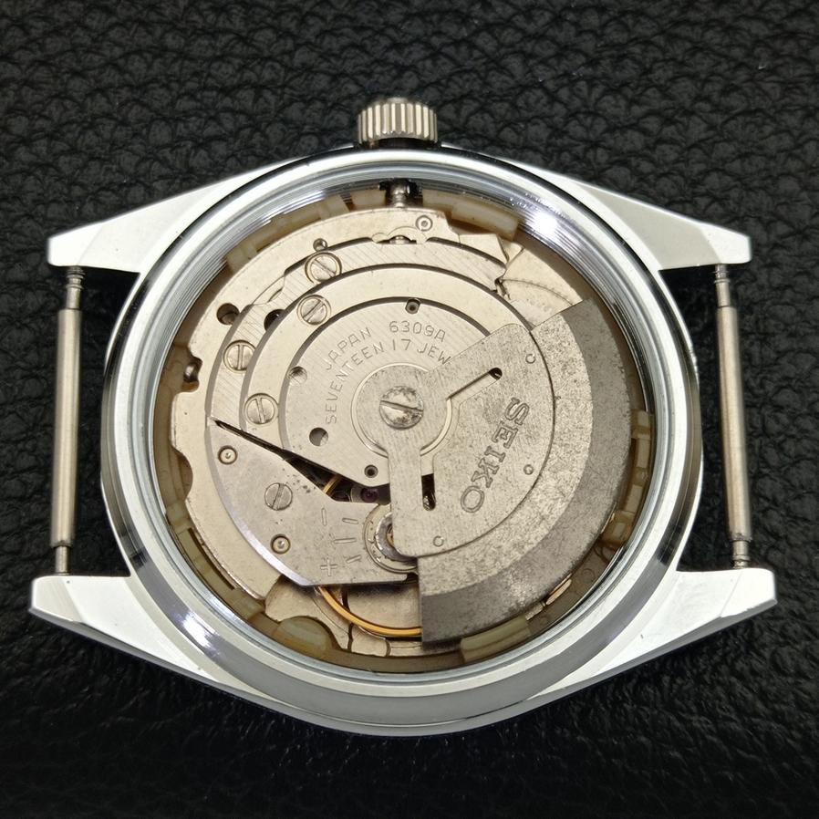 Montre vintage Seiko 5 automatique japonaise pour homme, cadran blanc, modèle D/D, remise à neuf, 528-a277005-12