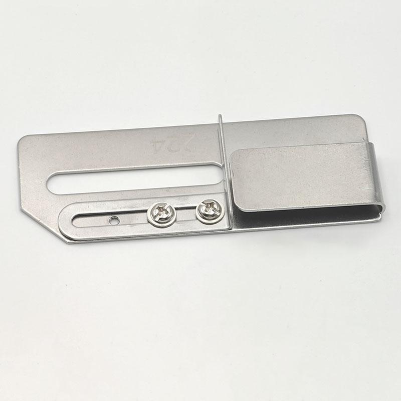 205/224 Verstellbare Coverstichmaschine Saumfalter Stoffführer Saumgerät Passend für Coverstich Nähmaschine Zubehör