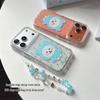 Adorable Bear Blue Raincoat iPhone 17/16 Pro Max/15/14 Case – New Style for Women