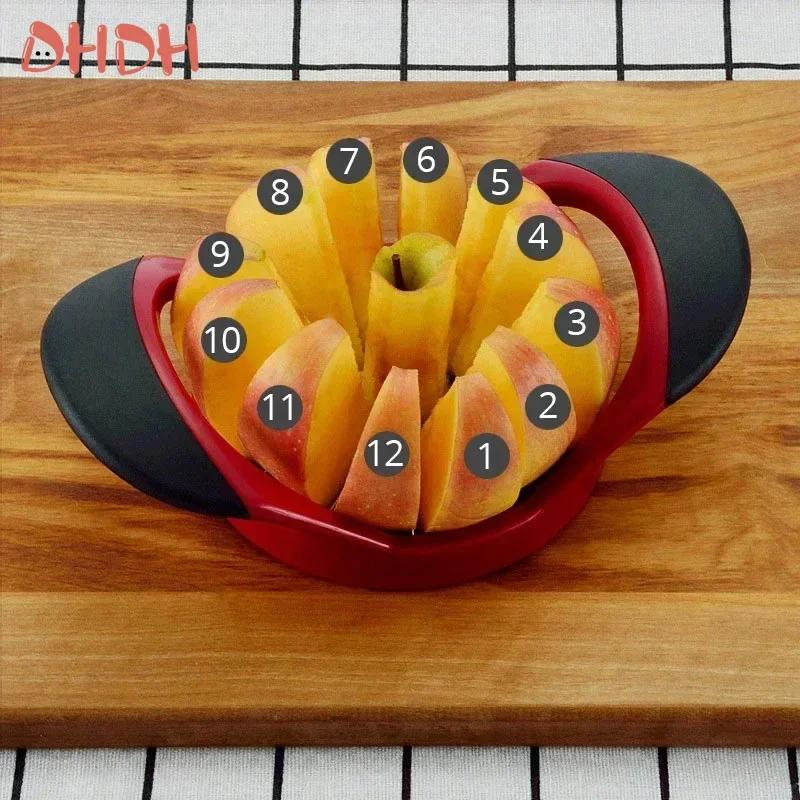 KONI Watermelon Slicer Cutter Stainless Steel Creative Windmill Shape Large Size Convenient Fruit Dividers Kitchen Gadgets Items