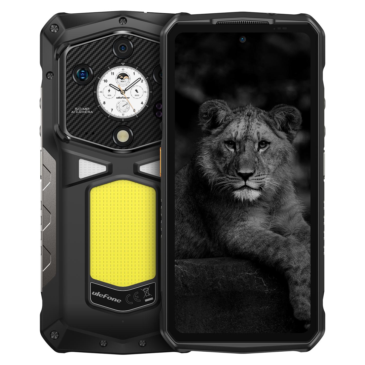 

Ulefone Armor 29 Pro 5G AI Rugged Phone 21200mAh 120W 64MP Night Vision 6.67 120Hz 512GB ROM Dimensity 7400 чорний