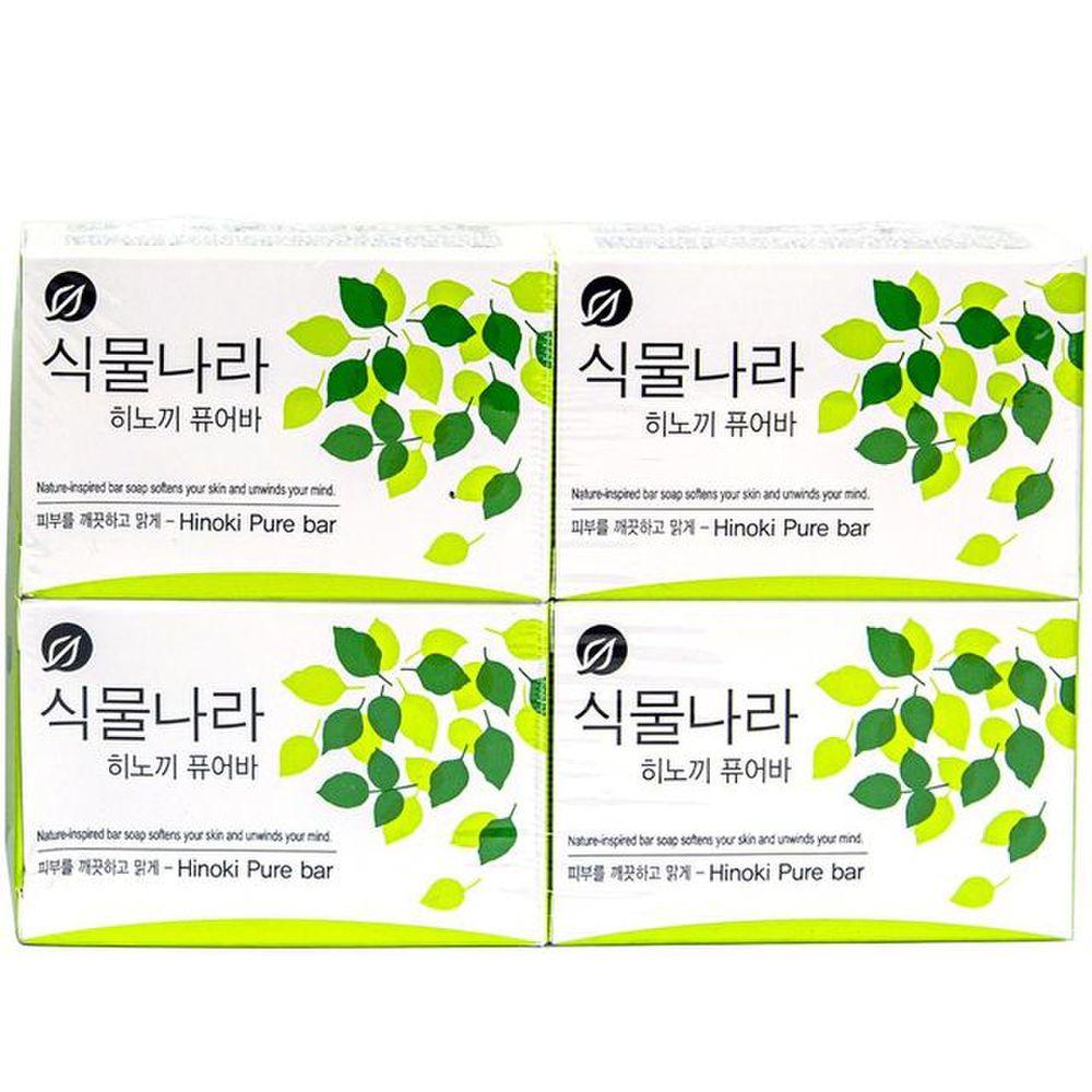 

Мыло Hinoki Pure Bar SIKMULNARA 100 г 4 упаковки