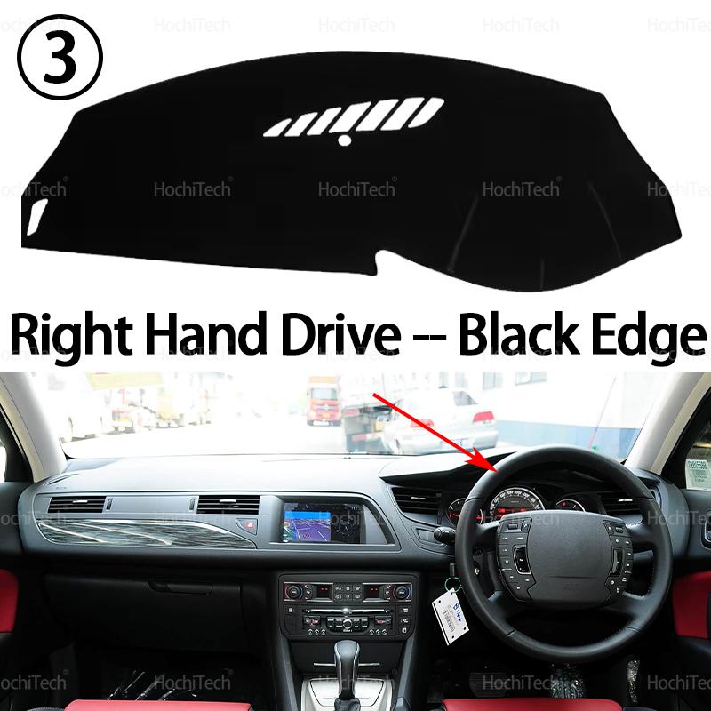 Car Dashboard Cover Mat for Citroen C5 2008-2016 Sun Shade Pad Instrument Panel Carpets Anti-UV Car Accessories LHD RHD