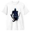 Casual God Of War Kratos Tshirt For Unisex Round Neck Pure Cotton T Shirts Short Sleeve Tees Classic Clothes